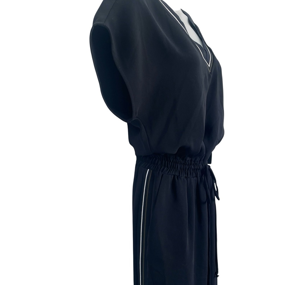 💜 Zara Basic Collection Dark Navy Short Sleeve J… - image 6